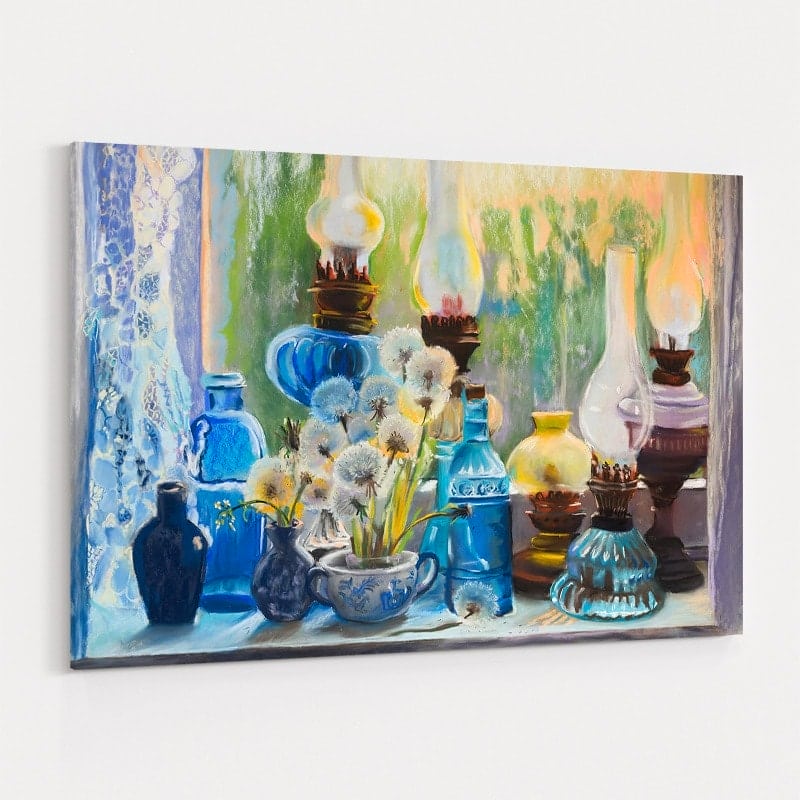 Blue Glass Collection by Marina Strijakova wall art