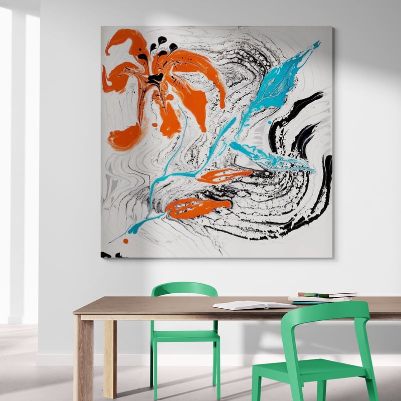 Blue Hue by Marina Strijakova wall art from Glam Wall Art
