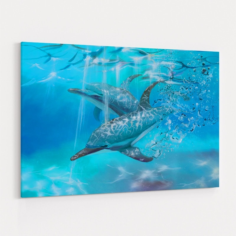 Blue Paradise by Marina Strijakova wall art