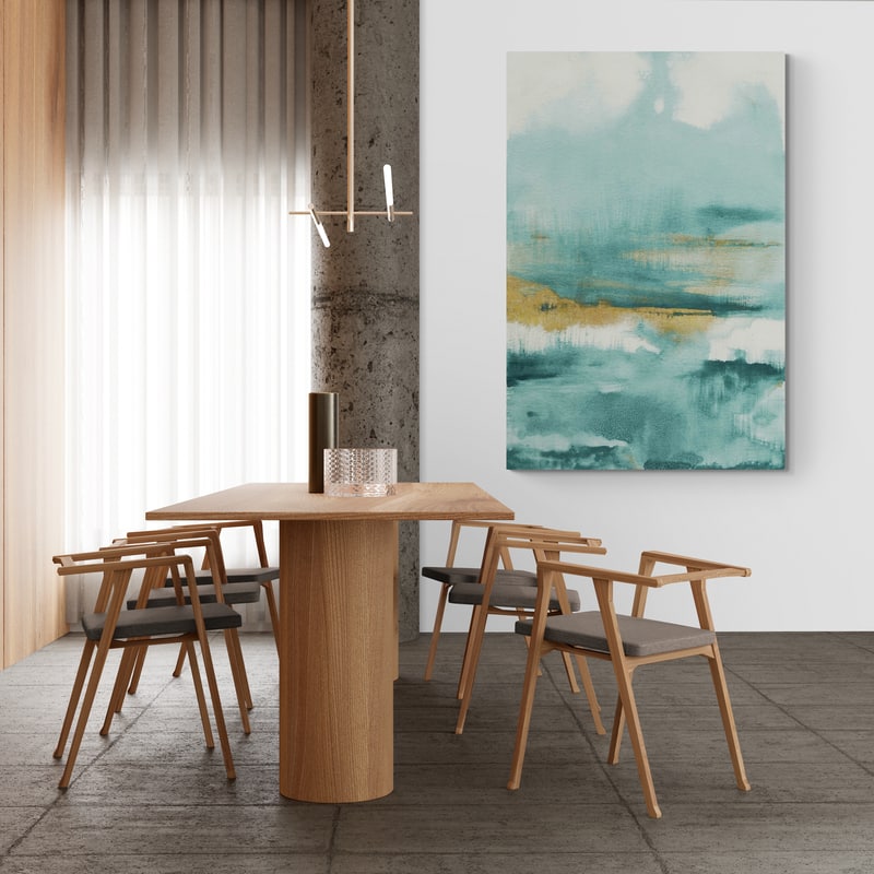 Blue Saffron I by Danhui Nai wall art from Glam Wall Art