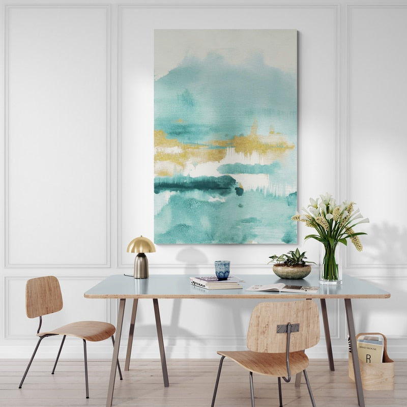 Blue Saffron II by Danhui Nai wall art from Glam Wall Art