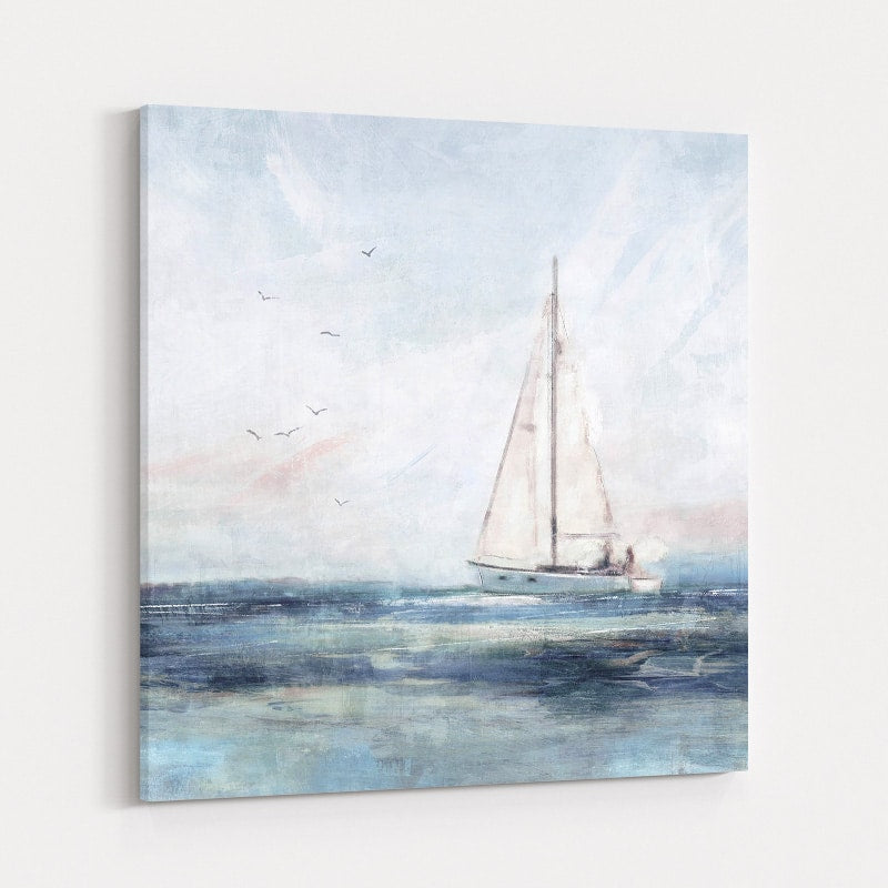 Blue Sailing 1 by Nina Blue wall art