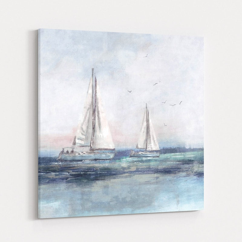 Blue Sailing 2 by Nina Blue wall art