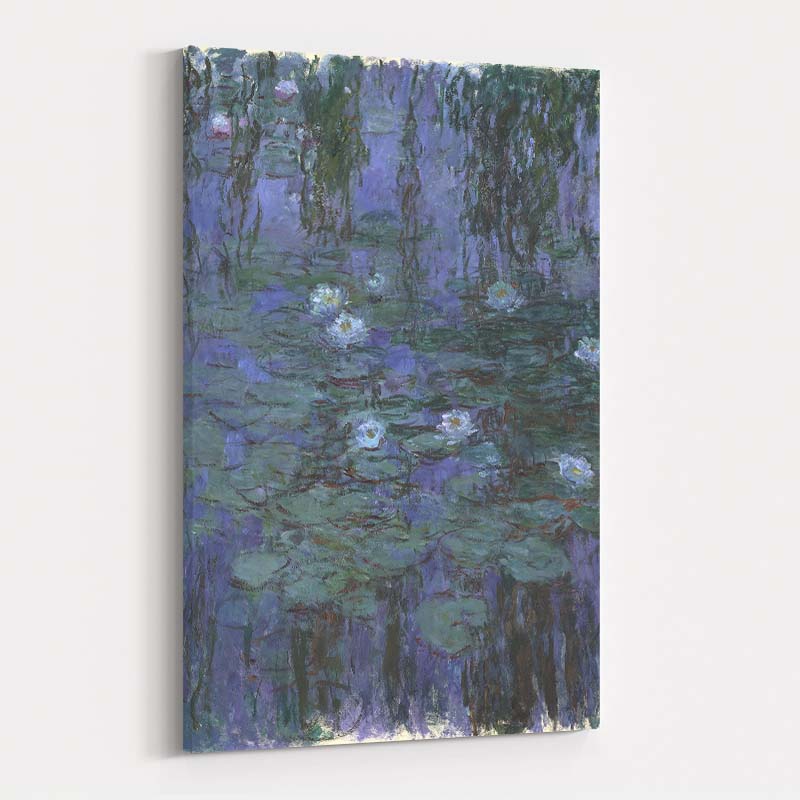 Blue Water Lilies by Claude Monet wall art