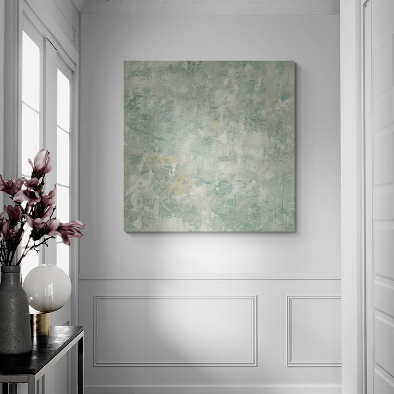 Blues Of Summer Pattern VIA by Danhui Nai wall art from Glam Wall Art
