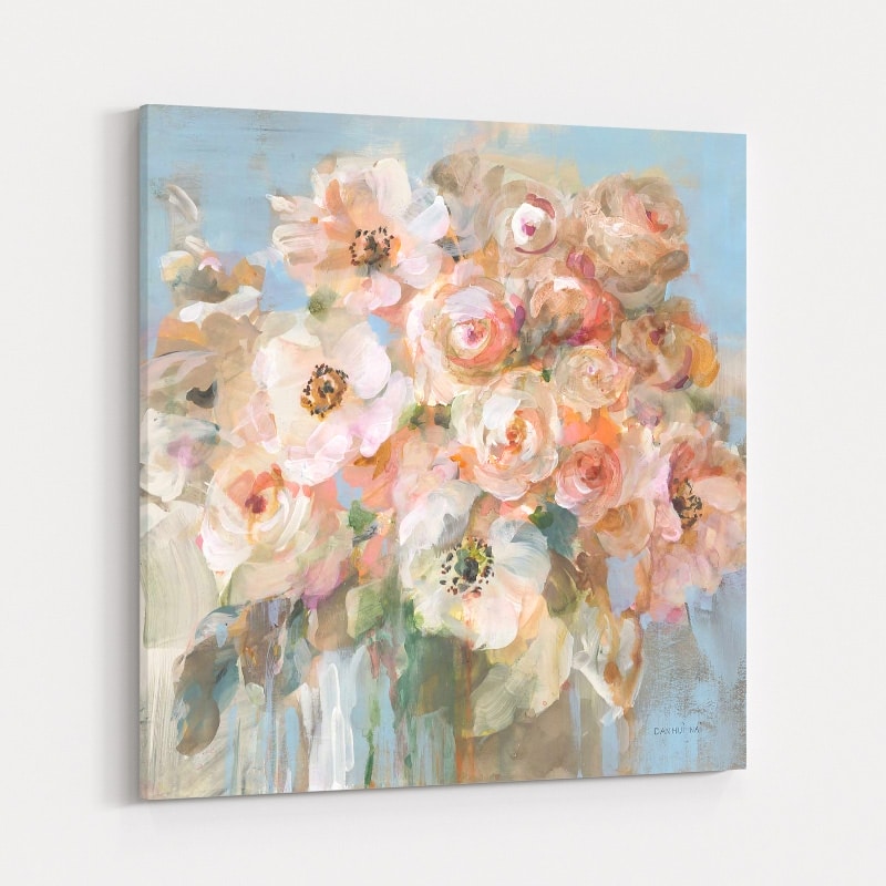 Blushing Bouquet by Danhui Nai wall art