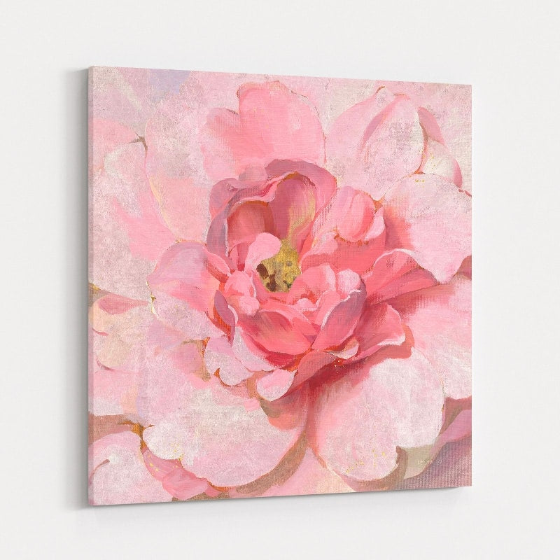 Blushing Metallic Peony by Danhui Nai wall art