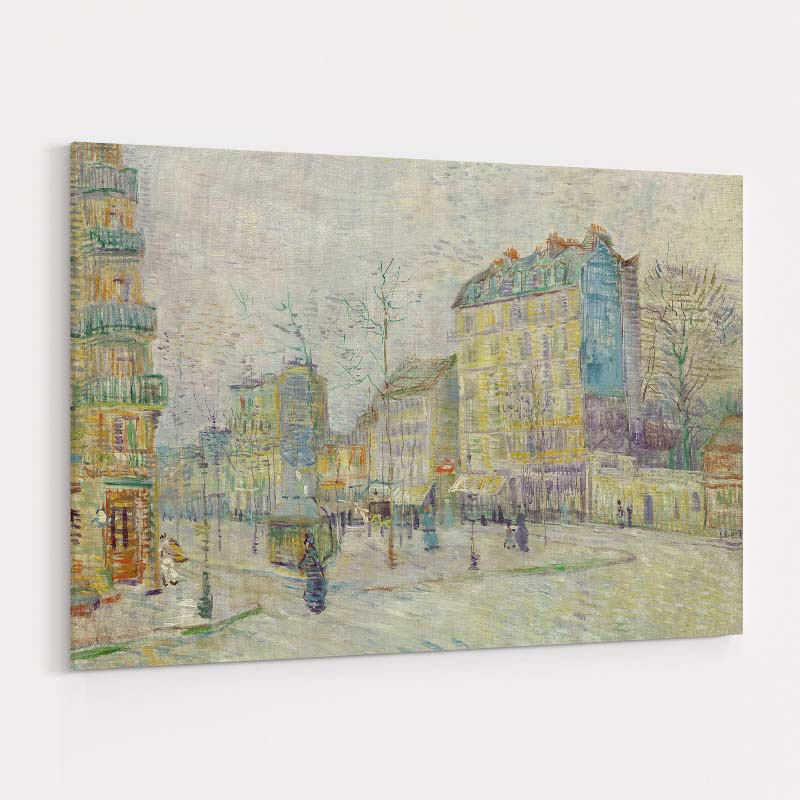 Boulevard de Clichy 1887 by Vincent Van Gogh wall art