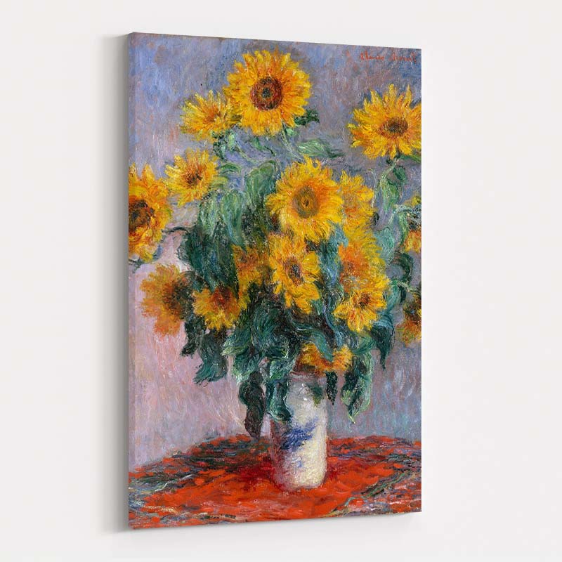 Bouquet Of Sunflowers by Claude Monet wall art