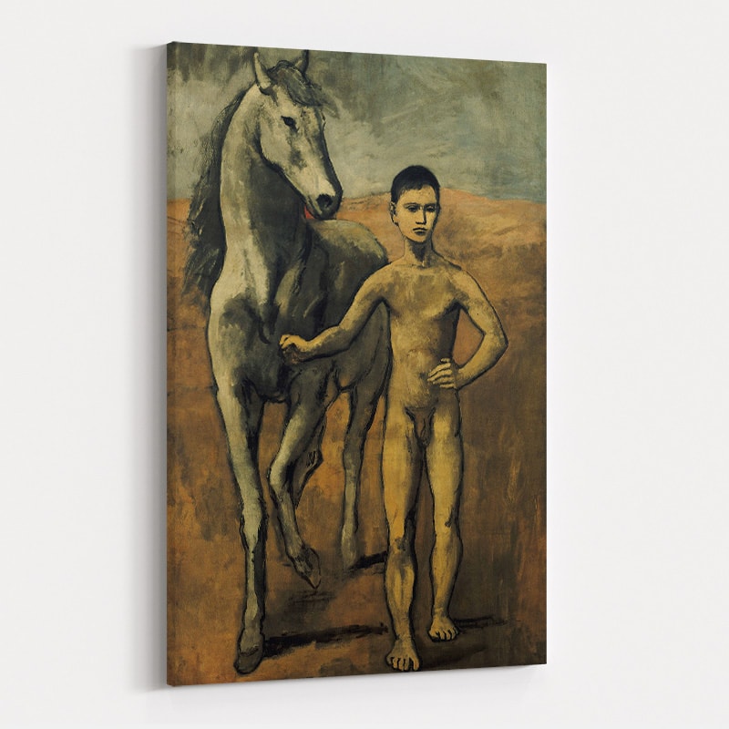 Boy Leading A Horse by Pablo Picasso wall art