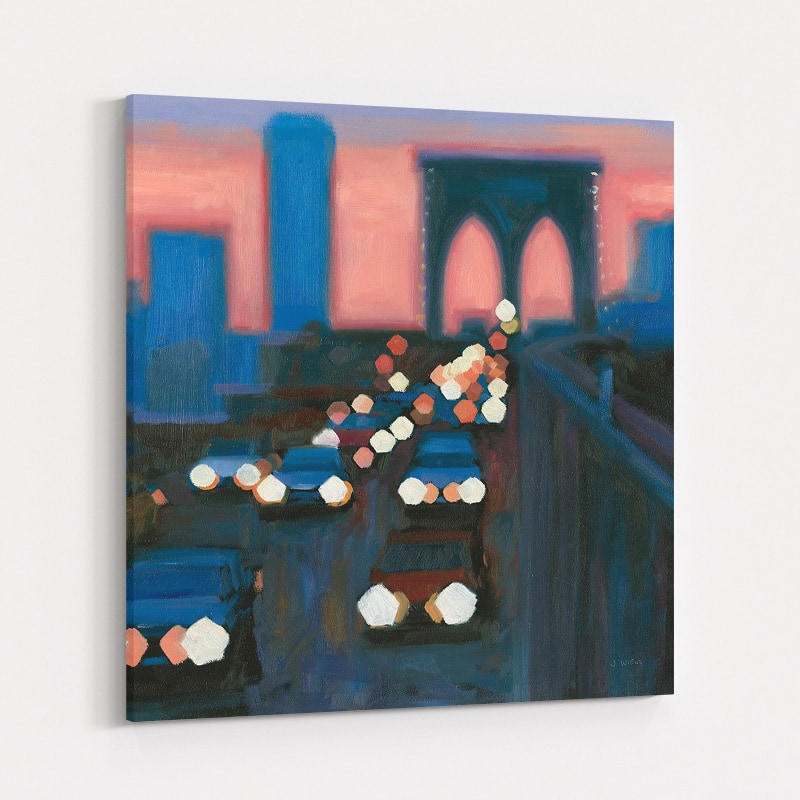 Brooklyn Bridge Evening by James Wiens wall art