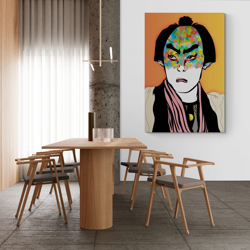 Bushido 2025 by Technodrome1 wall art from Glam Wall Art
