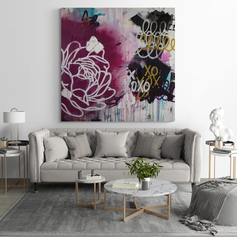 But Mom Doesn't Like Graffiti by Kent Youngstrom wall art from Glam Wall Art
