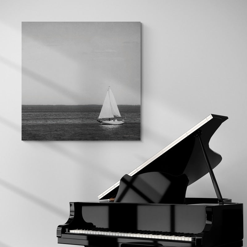Calm Days II BW by Elizabeth Urquhart wall art from Glam Wall Art