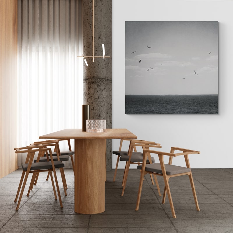 Calm Days IV BW by Elizabeth Urquhart wall art from Glam Wall Art