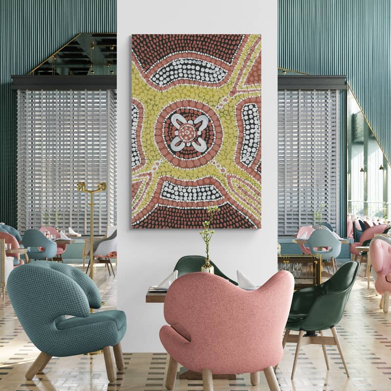 Camp Site by Julianne Wade wall art from Glam Wall Art