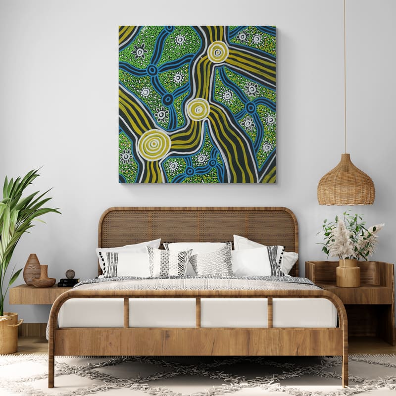 Camping On Country by Julianne Wade wall art from Glam Wall Art