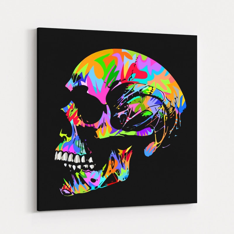 Candy Skull by Technodrome1 wall art