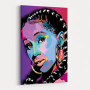 Cardi B 2025 by Technodrome1 wall art