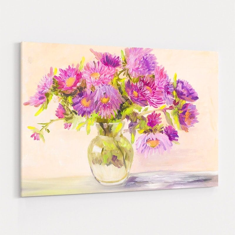 Carnations on White by Marina Strijakova wall art