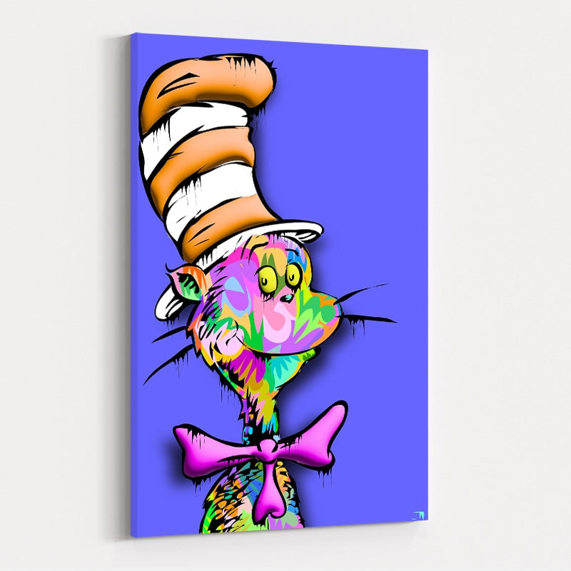 Cat In The Hat by Technodrome1 wall art