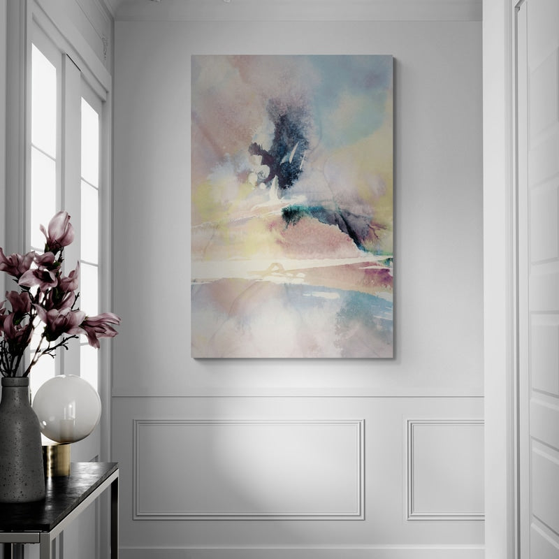 Celestial Ink 2 by Nina Blue wall art in a living room