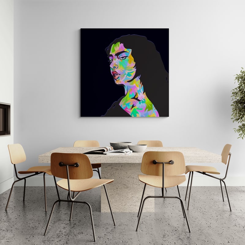 Charli XCX by Technodrome1 wall art from Glam Wall Art
