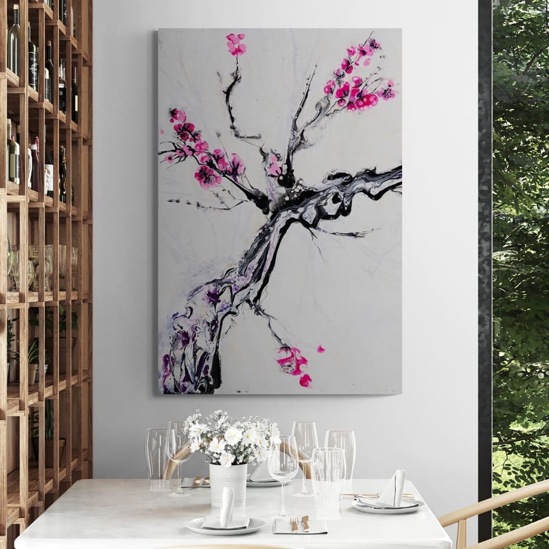 Cherry Bloom 2 by Marina Strijakova wall art from Glam Wall Art