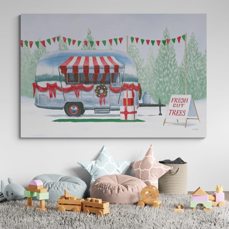 Christmas Farm IV by James Wiens wall art from Glam Wall Art