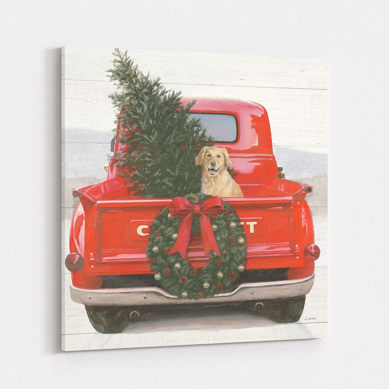 Christmas In The Heartland IV Crop by James Wiens wall art