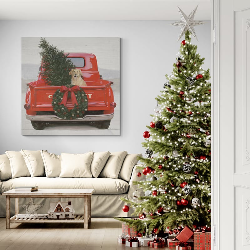 Christmas In The Heartland IV Crop by James Wiens wall art from Glam Wall Art