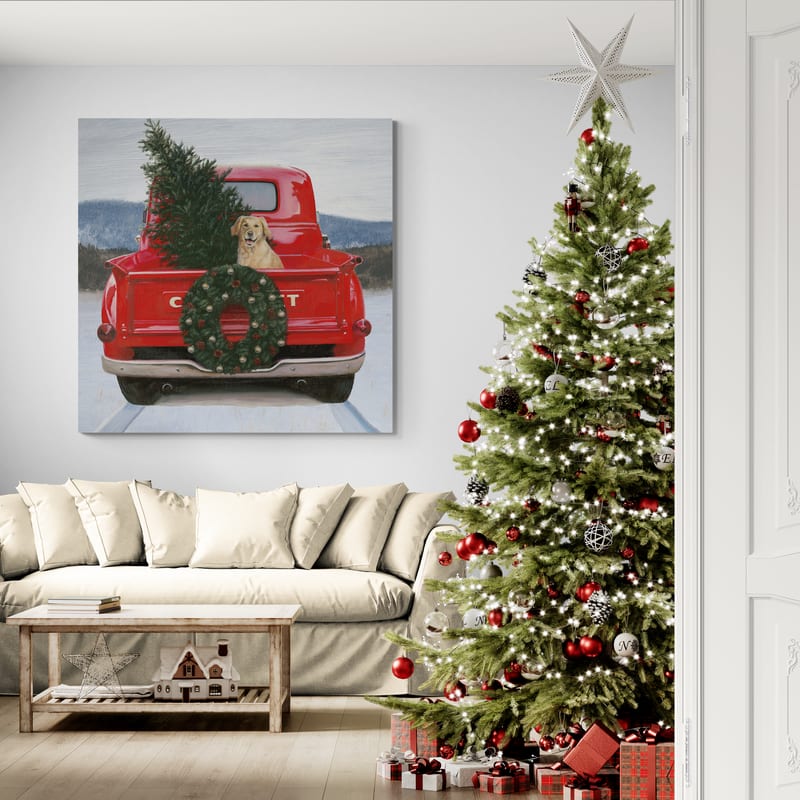 Christmas in the Heartland IV No Bow by James Wiens wall art from Glam Wall Art