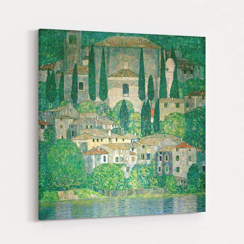 Church in Cassone by Gustav Klimt wall art