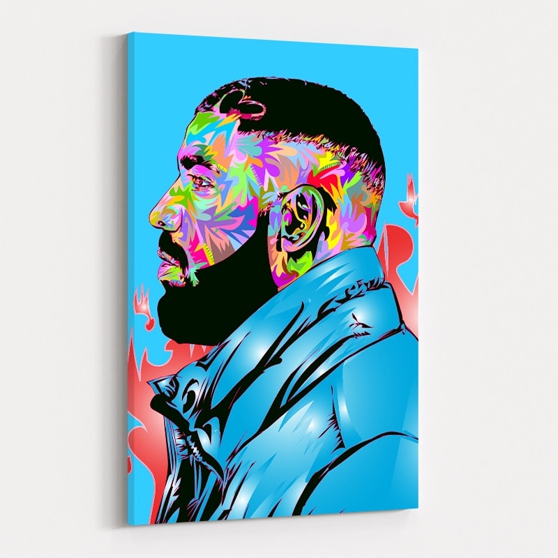 CLB Drake 2021 by Technodrome1 wall art