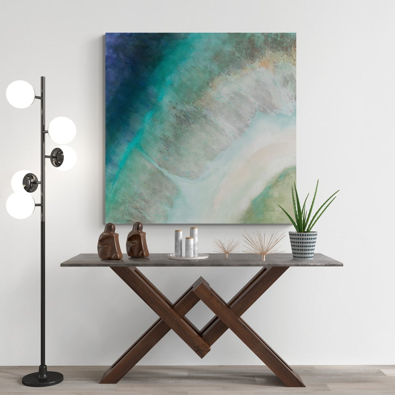 Coastal Diamond by Danhui Nai wall art from Glam Wall Art