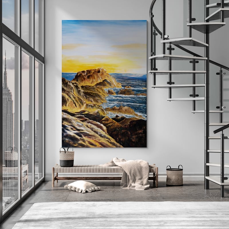 Coffs Harbour by Marina Strijakova wall art from Glam Wall Art