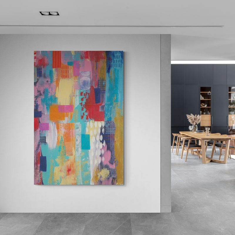 Confetti I by Courtney Prahl wall art from Glam Wall Art
