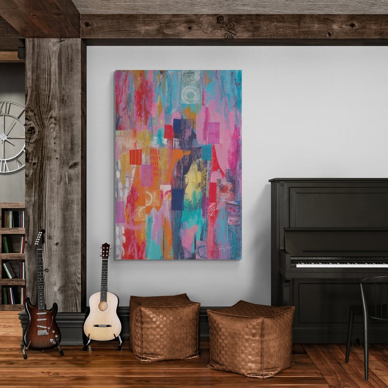 Confetti II by Courtney Prahl wall art from Glam Wall Art