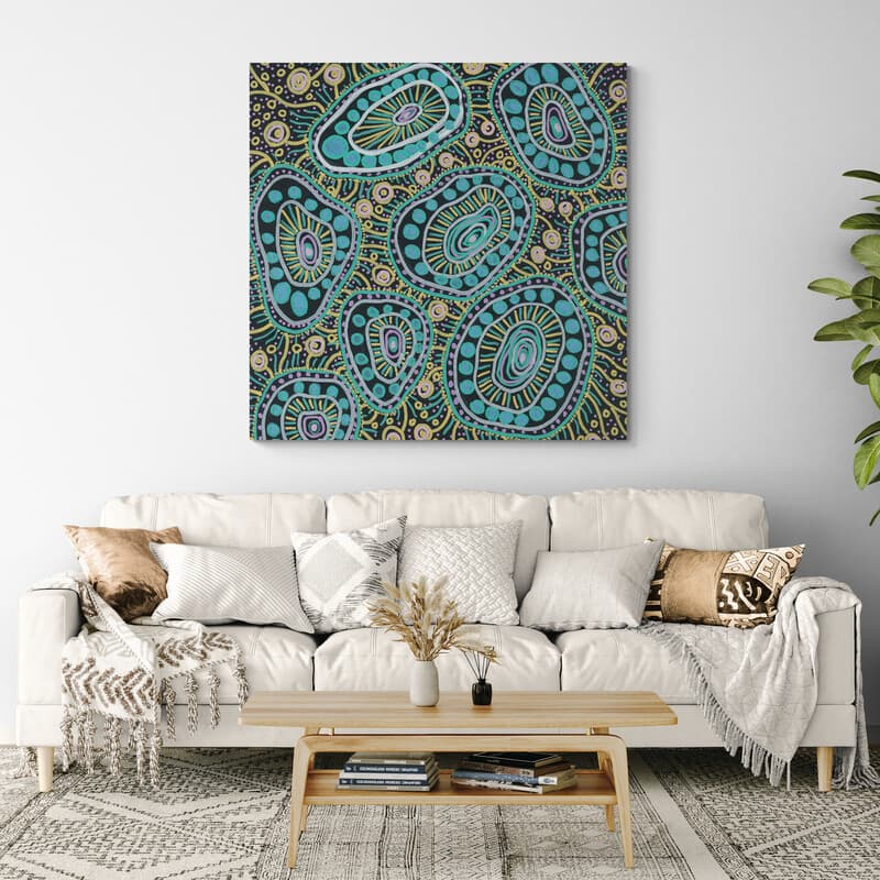 Coral by Julianne Wade wall art from Glam Wall Art