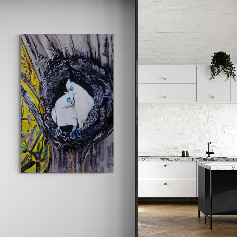 Corellas by Marina Strijakova wall art from Glam Wall Art