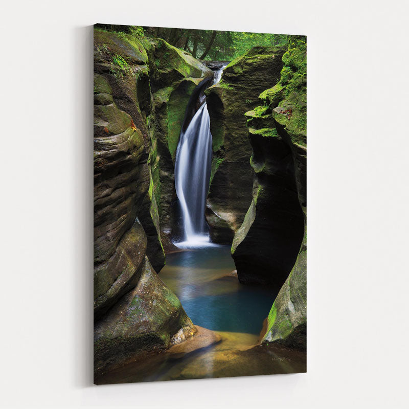 Corkscrew Falls Ohio by Alan Majchrowicz wall art