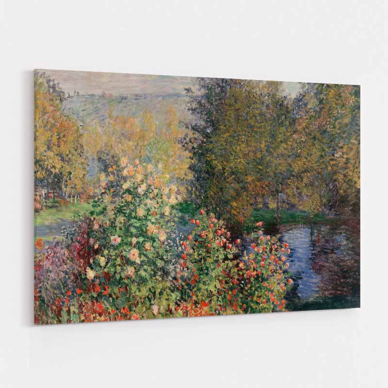 Corner of the Garden at Montgeron 1876 II by Claude Monet wall art