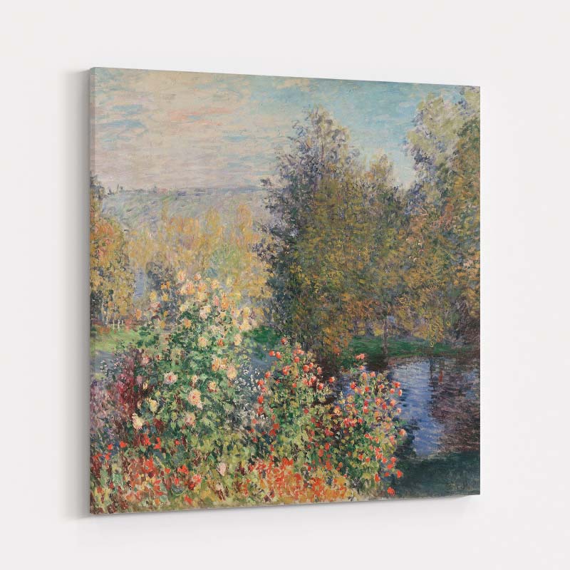 Corner of the Garden at Montgeron 1876 by Claude Monet wall art