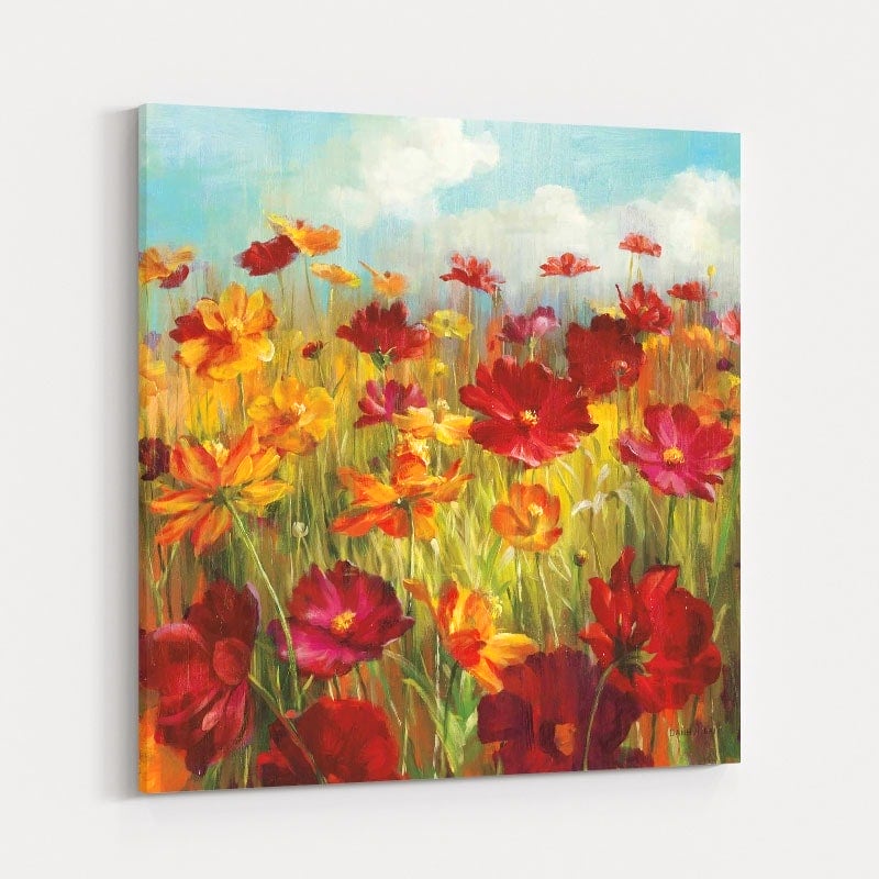Cosmos in the Field by Danhui Nai wall art