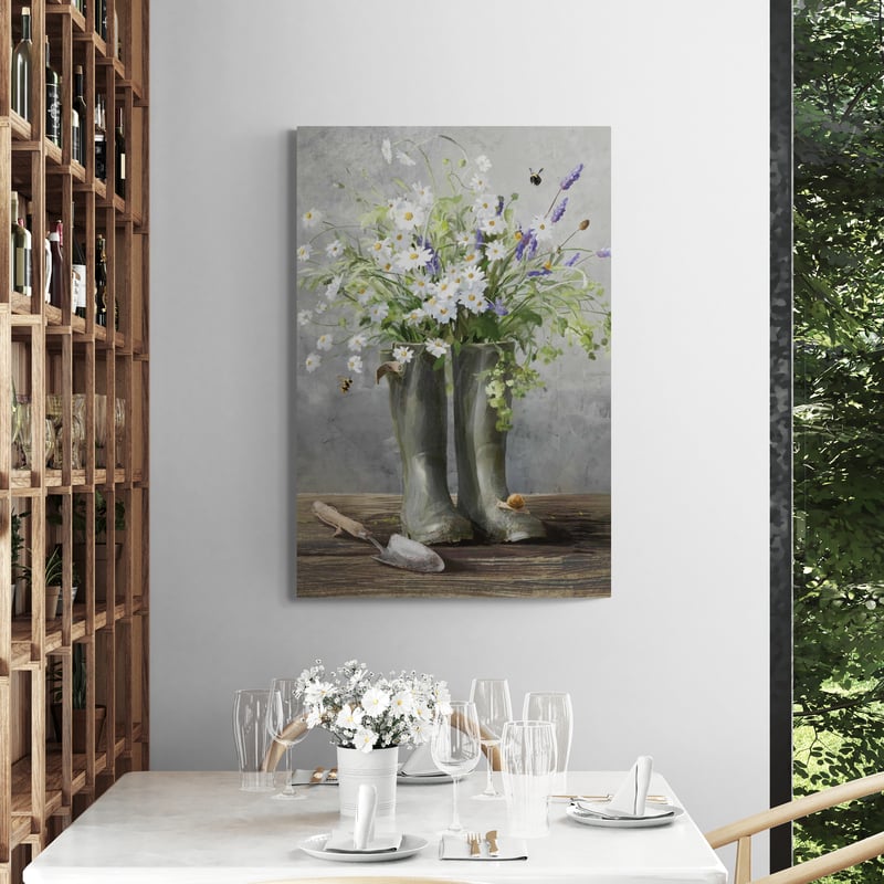 Cottage Gardening I by Danhui Nai wall art from Glam Wall Art