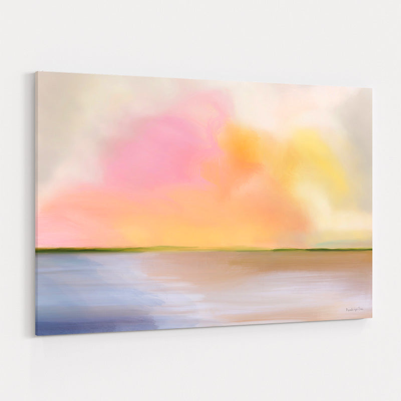 Cotton Candy Beach by Mercedes Lopez Charro wall art