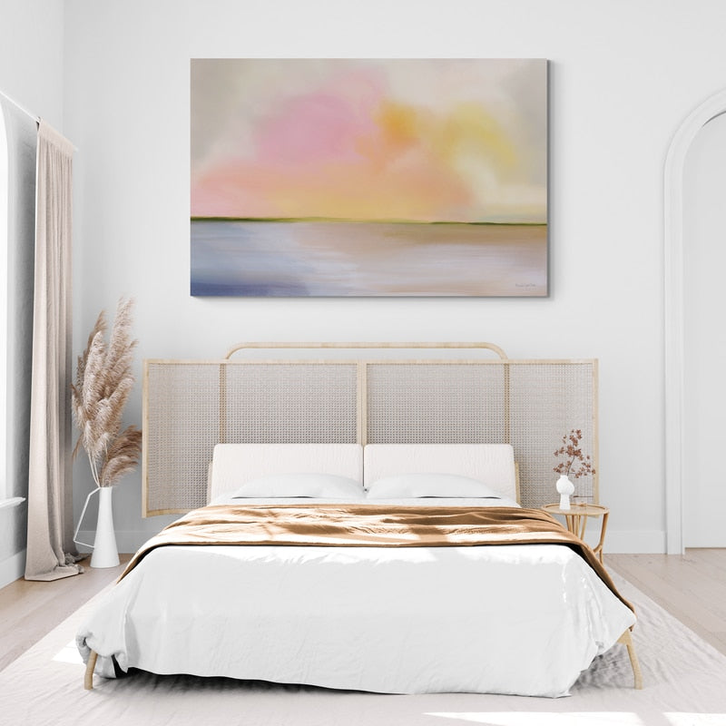 Cotton Candy Beach by Mercedes Lopez Charro wall art from Glam Wall Art