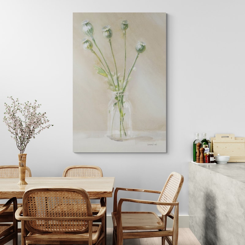 Country Fresh III Warm by Danhui Nai wall art in a dining room
