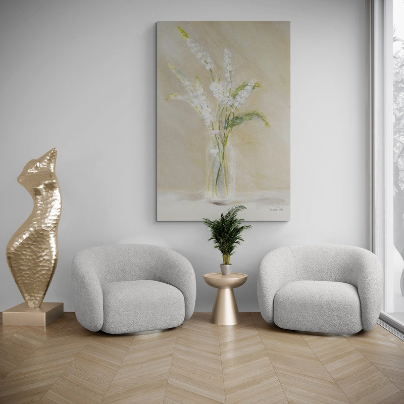 Country Fresh V Warm by Danhui Nai wall art in a living room