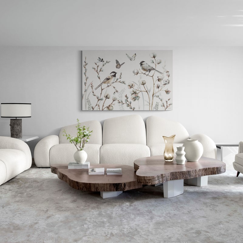 A Country Weekend XV by Lisa Audit wall art in a living room